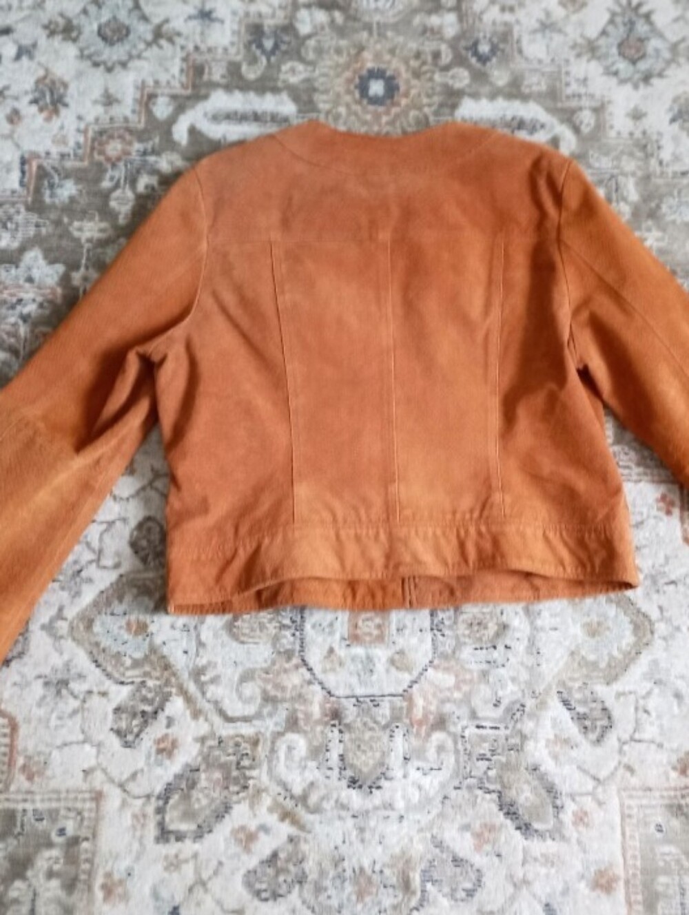 Bernardo vintage Y2K brown suede leather jacket - Picture 4 of 8